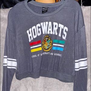 Harry Potter / Hogwarts crop sweater/shirt